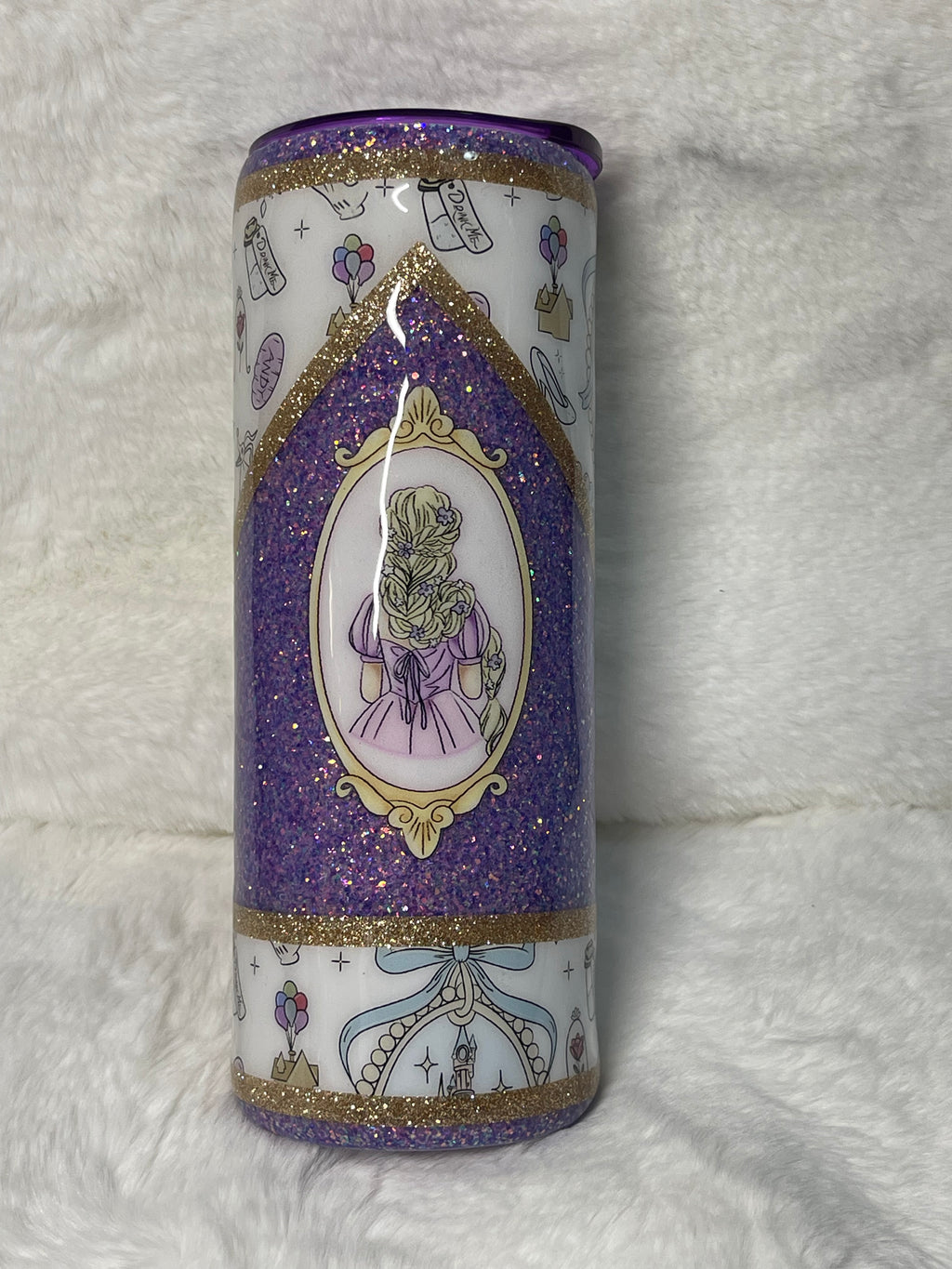 Purple and Gold design