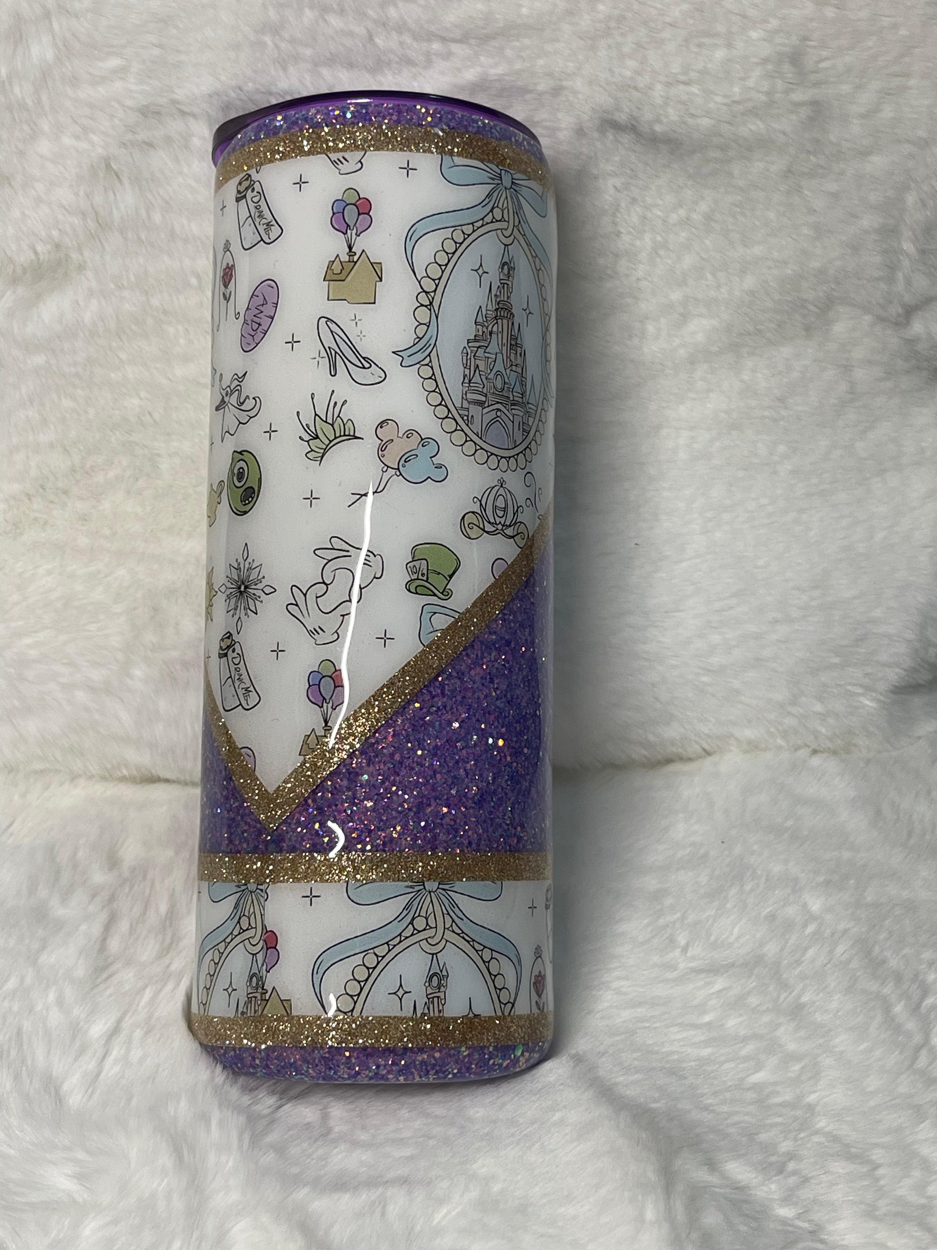 Purple and Gold design
