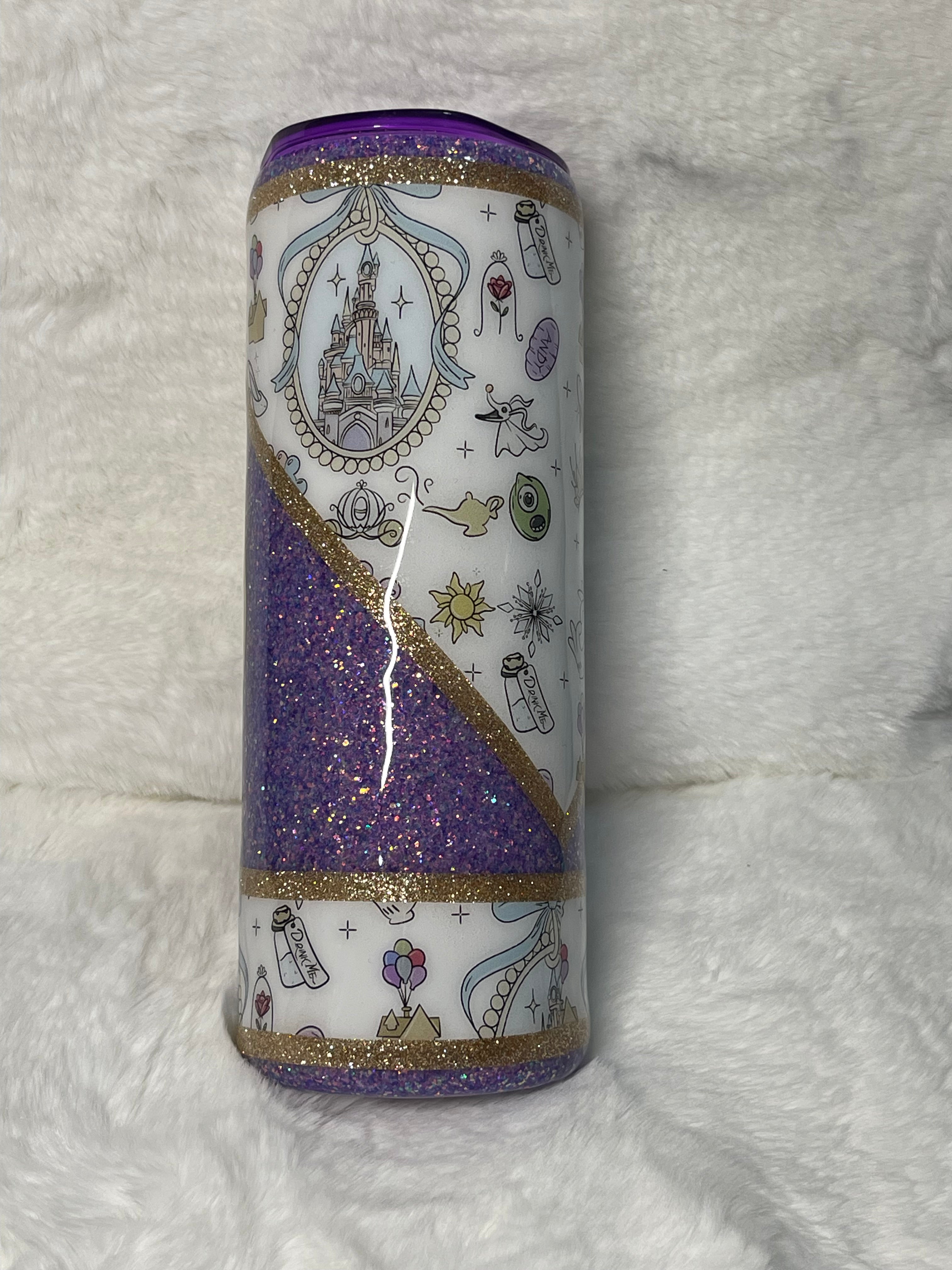 Purple and Gold design